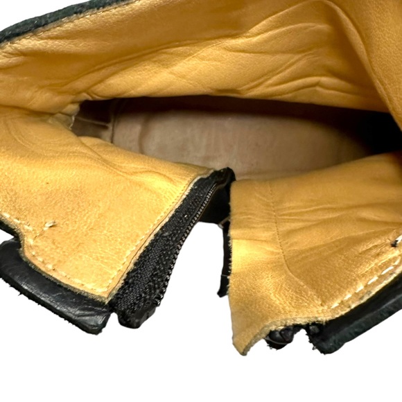 Maison Martin Margiela Leather Side Zip Ankle Boot Size 9 - Picture 6 of 8